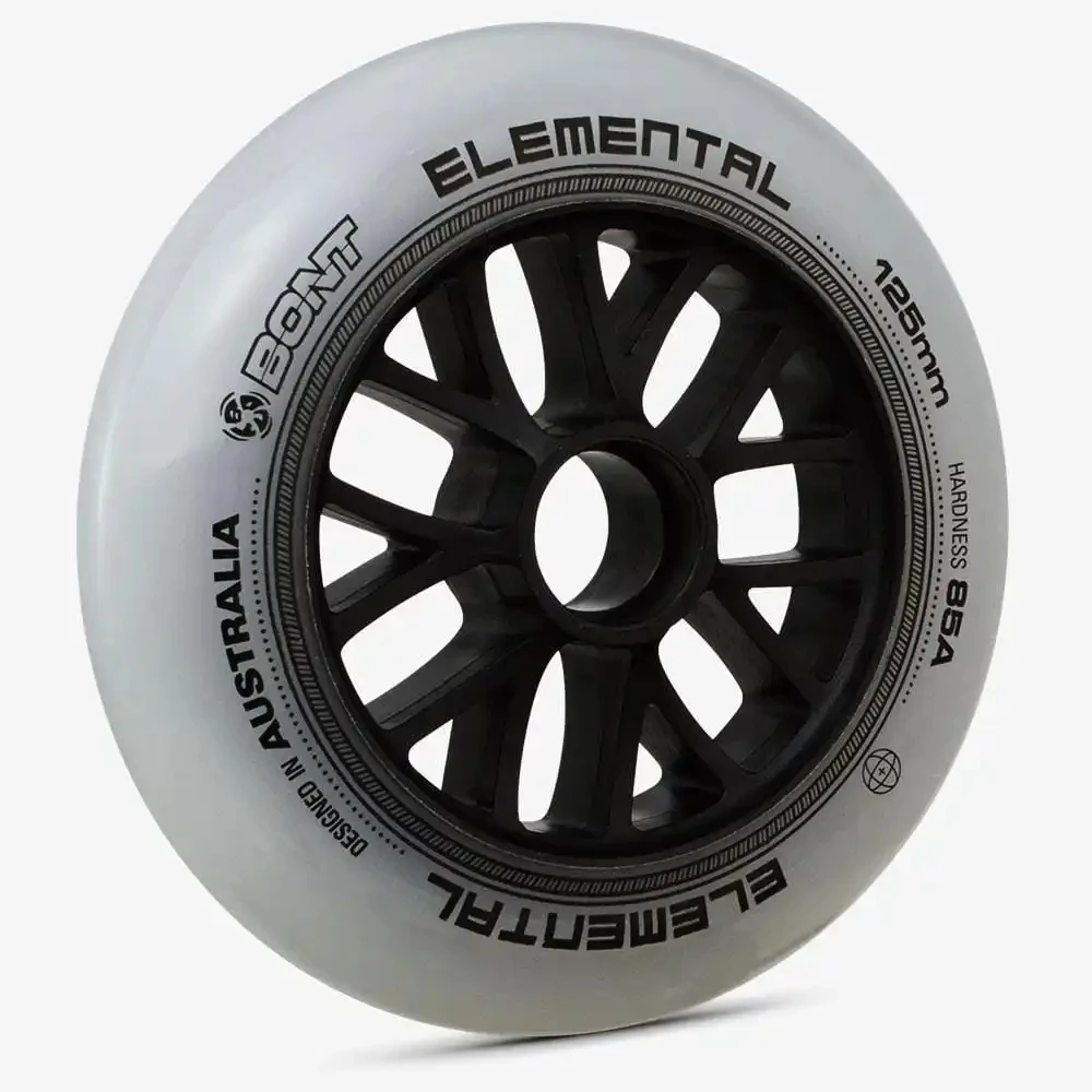 

6PCS 125mm Speed Skates Wheels 100% Original Bont Wheels 85A Elemental High Response Inline Speed Patines Racing Skating Tires