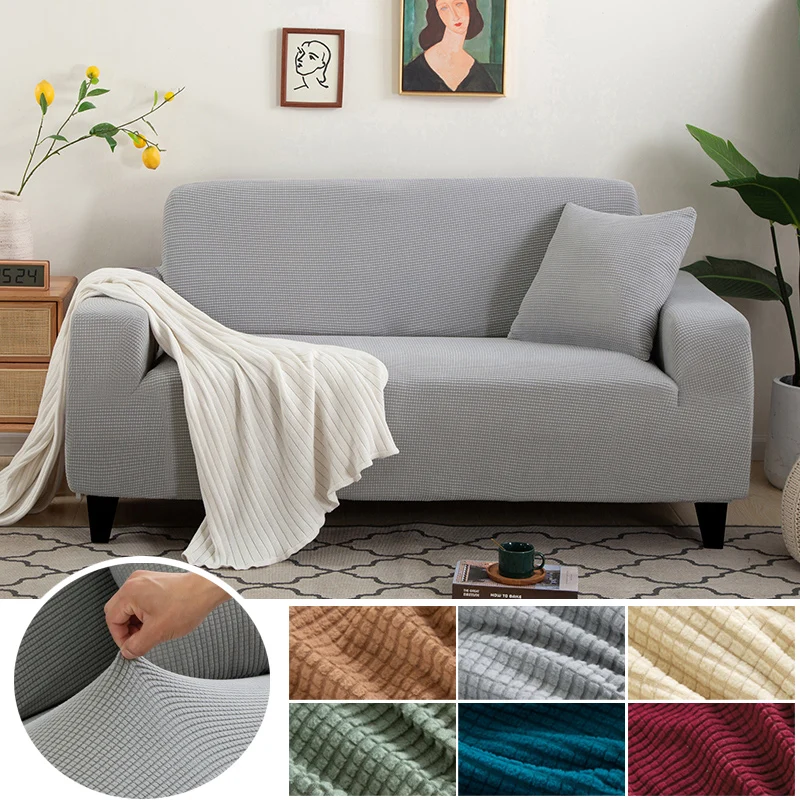 

Jacquard Sofa Cover Stretch Adjustable Removable Slipcover Sofa Covers Sofa Slipcovers Furniture Protector for Pets Kids