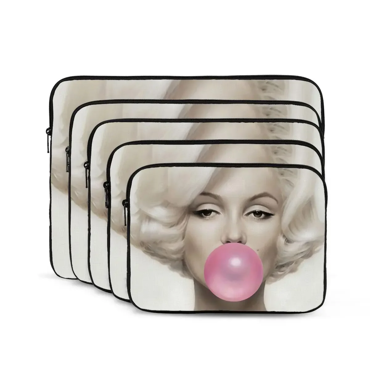 Marilyn-Capa do laptop para computador e iPad, bolsa portátil, bolsa de manga, caso 17, 15, 13, 12, 10 Polegada