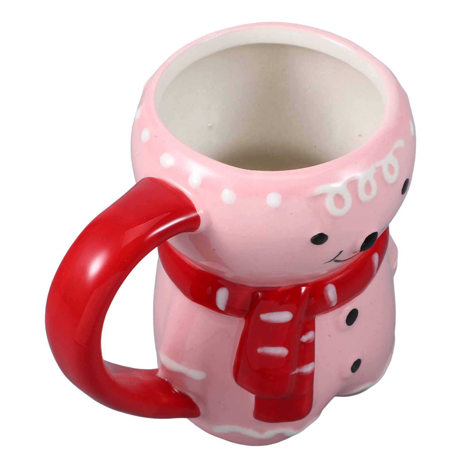 

Gingerbread Man Ceramic Coffee Mug Christmas Tea Cup Large Capacity Beautiful Exquisite Safe Assured Use Bar