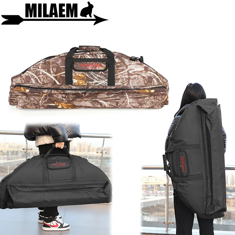 

Archery Compound Bow Bag 95/100/115cm Hand Carry Shoulder Carry Bow Holder Canvas Large Capacity Can Hold Bow Arrow Accessories