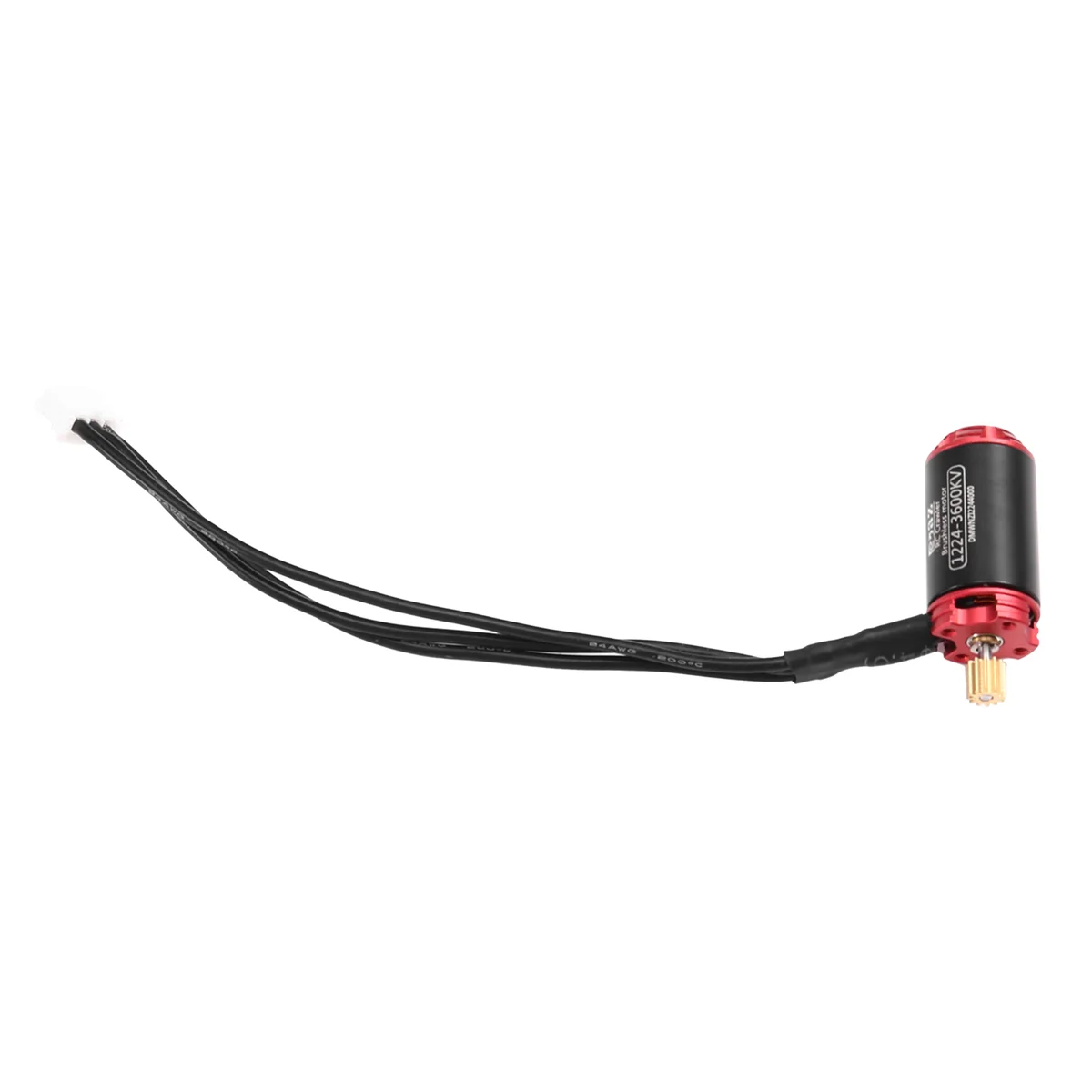 Y34A 1224 Outunner Brushless Motor Outer-Rotor 2S 3600V with Gear for 1/24 RC Crawler Car Axial SCX24 for