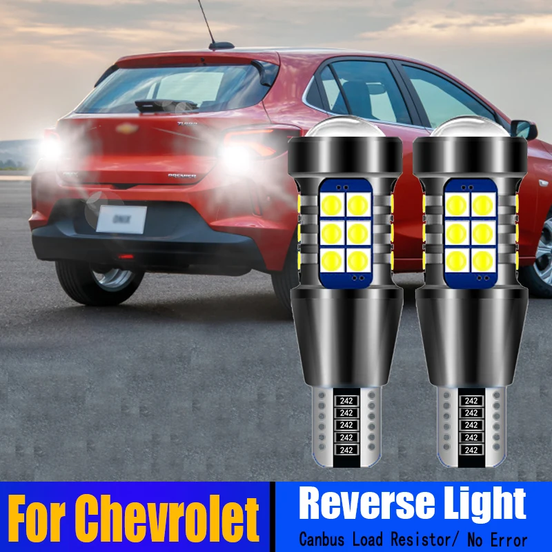 

2pcs W16W LED Reverse Light T15 Bulb Canbus Backup Lamp For Chevrolet Bolt Camaro Captiva Cruze Epica Malibu 2012 2013 2014 2015