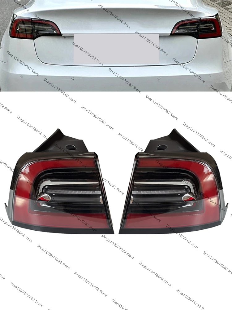 For Tesla Model 3 2017 20148 2019 2020  Rear Tail Light Brake Lamp Car Accessories