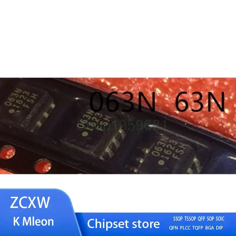 10PCS/LOT   HCPL-063N-000E HCPL-063N MARKING 63N 063N SOP-8