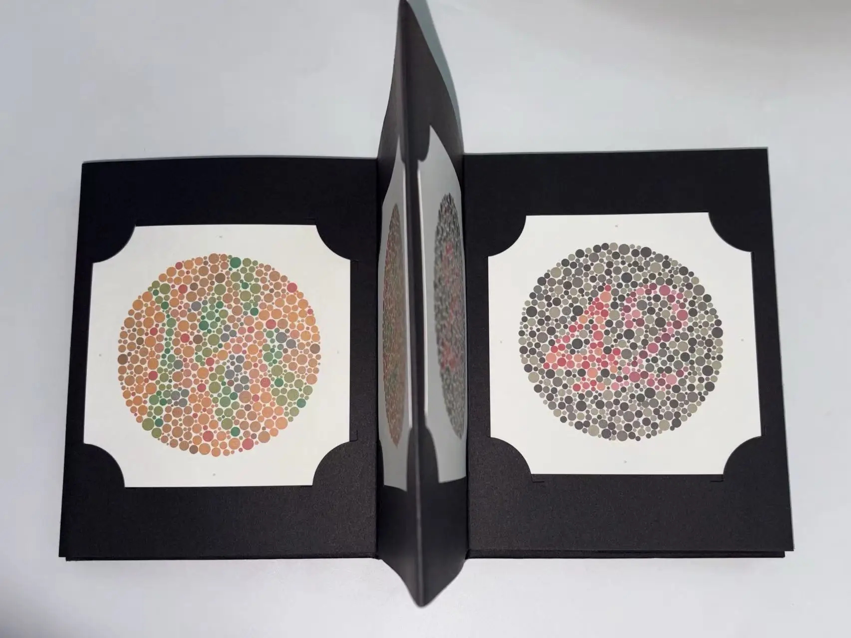 2025 New Professional EDITION Ishihara Test Chart Books, for Color Deficiency-38 Plate Book