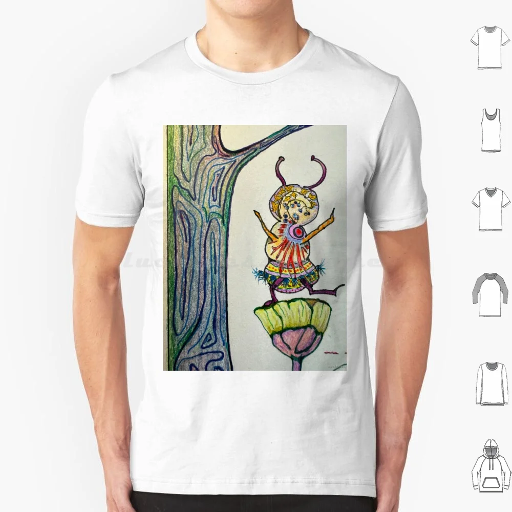 Jazz Dancer T Shirt 6xl Cotton Cool Tee Ant Jazz Bug Insect Fun Silly Dance Color Alphonse Mucha Doodle Alebrijes Tassels