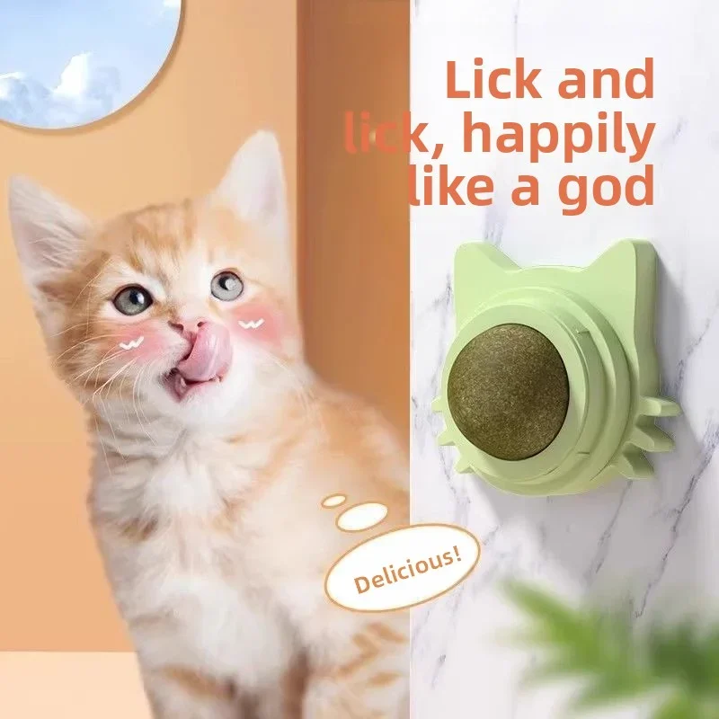 Katzenminze-Ball Katzenspielzeug Bissresistent Kätzchen-Zahnpflege-Spielball Selbstbeschäftigung Haustierprodukte Langeweile-Bekämpfung für Katzen