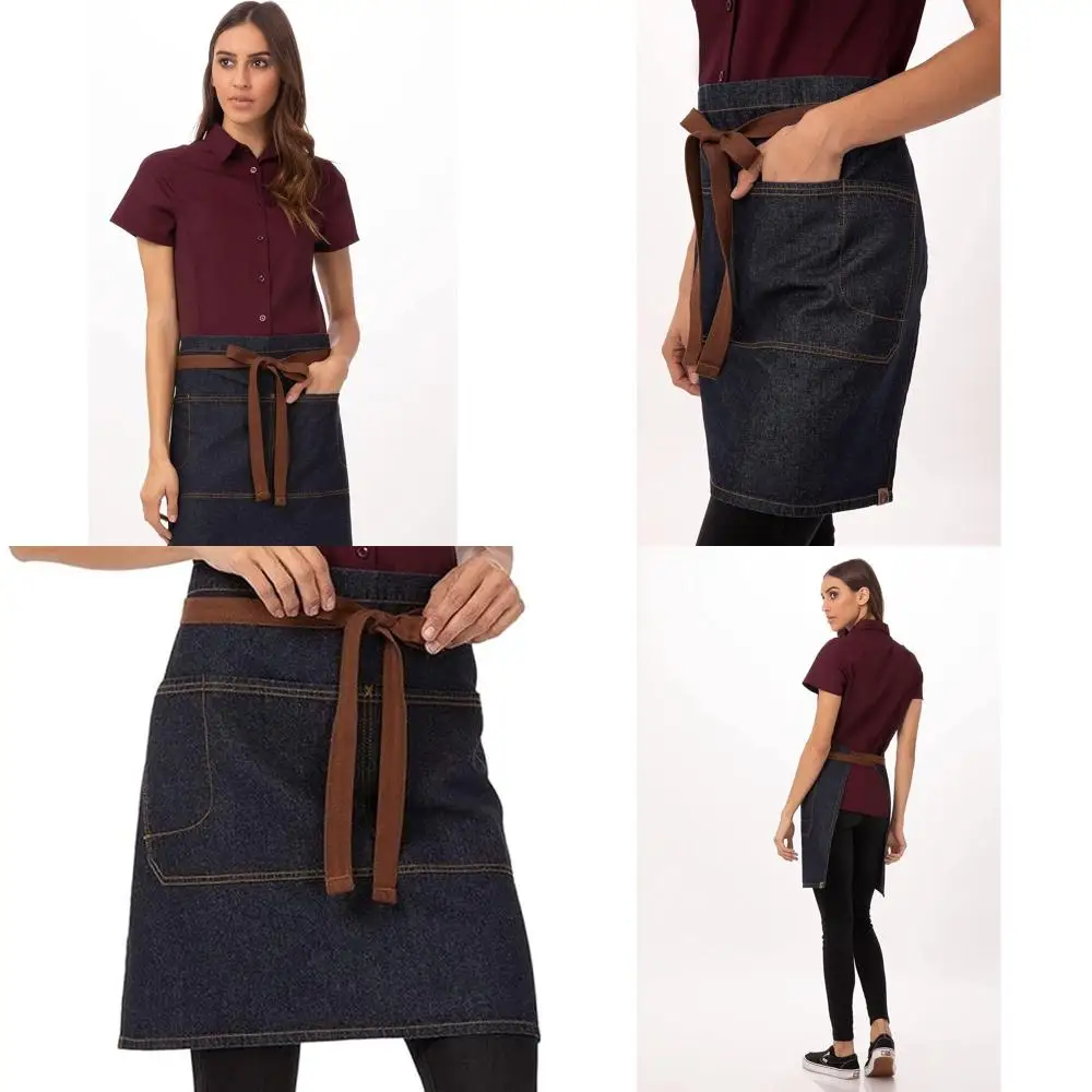 

Unisex Chef Memphis Half Bistro Apron by Chef Works