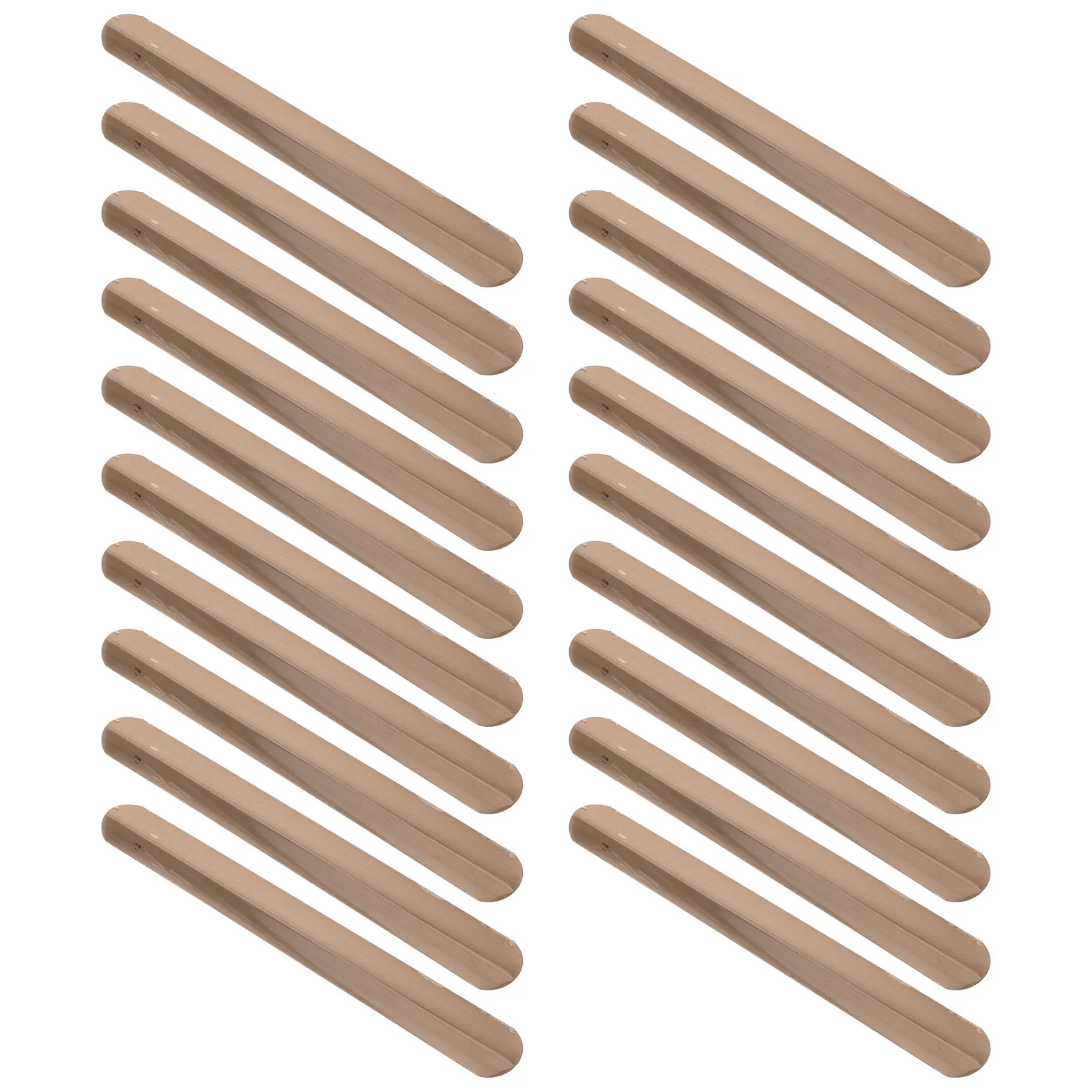 50 Pcs Steel Sheet Slap Band Production Supplies Accessories Bracelet Metal