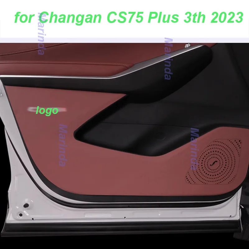 

Car Door Anti-kick Mats for Changan CS75 Plus 3th 2023 Co-pilot B Pillar Protective Cover Wear-Resistant Interior Accessories