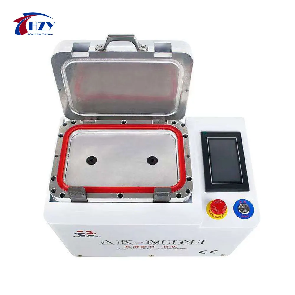 Hongzhun Small AK-MINI Vacuum OCA Laminating/Bubble Removing Machine For iPhone  Glass Touch Screen Repair