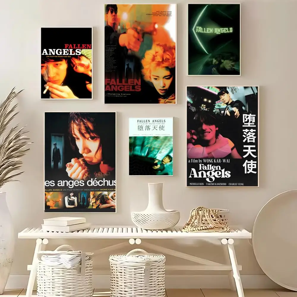Fallen Angels Wong Kar Wai Series Poster HD Self Adhesive Waterproof Ideal for Home Office Dorm Bedroom Great Gift
