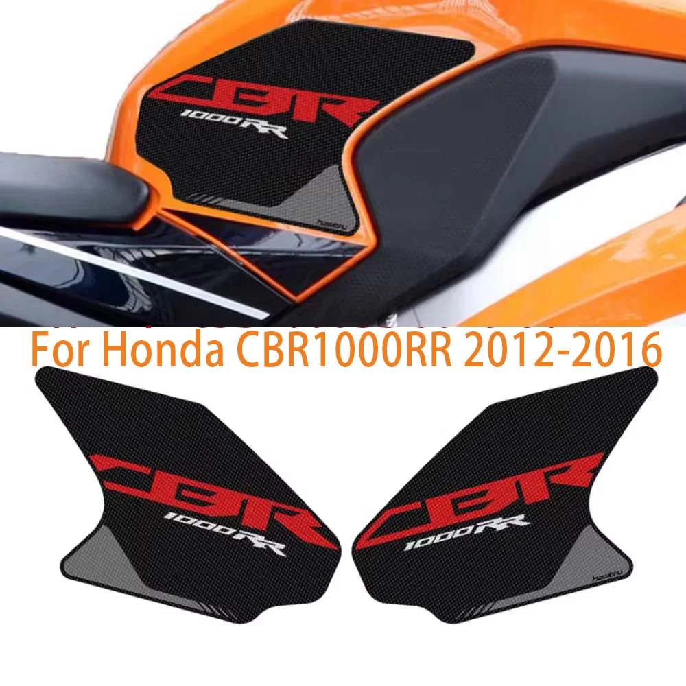 لهوندا CBR1000RR 2012 2013 2014 2015 2016 دراجة نارية مكافحة زلة خزان الوسادة 3M الجانب الغاز قبضة الركبة منصات الجر حامي ملصق