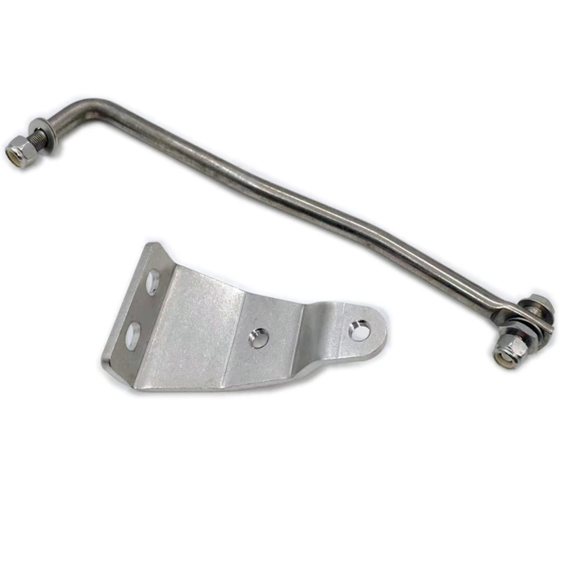 For Yamaha Outboard 2T 30HP 40HP 60HP 85HP 689-61350-02 689-48511-01 65W-61350-00 65W-48511-00 Steering Guide Rod and Hook