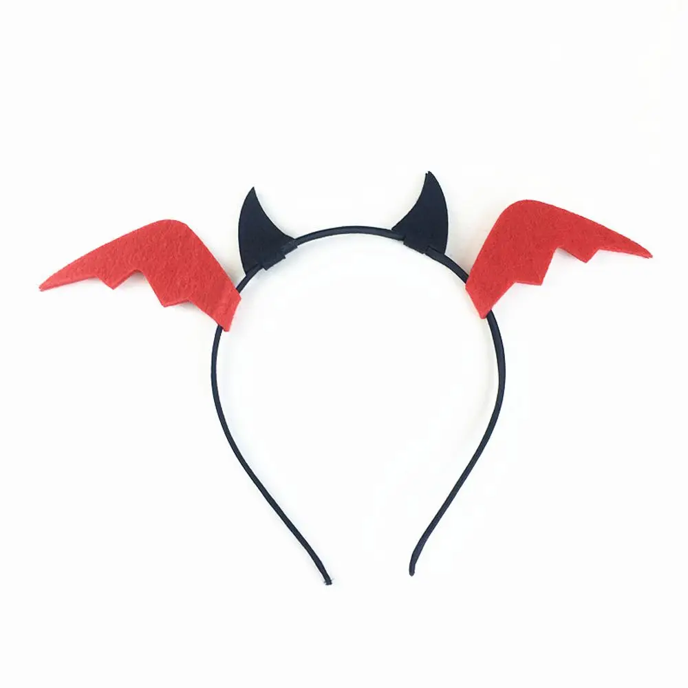 

Hair Accessories Headwear Devil Wings For Girls Bat Spider Halloween Headband Animal Ears Women Hair Hoop Korean Hairbands