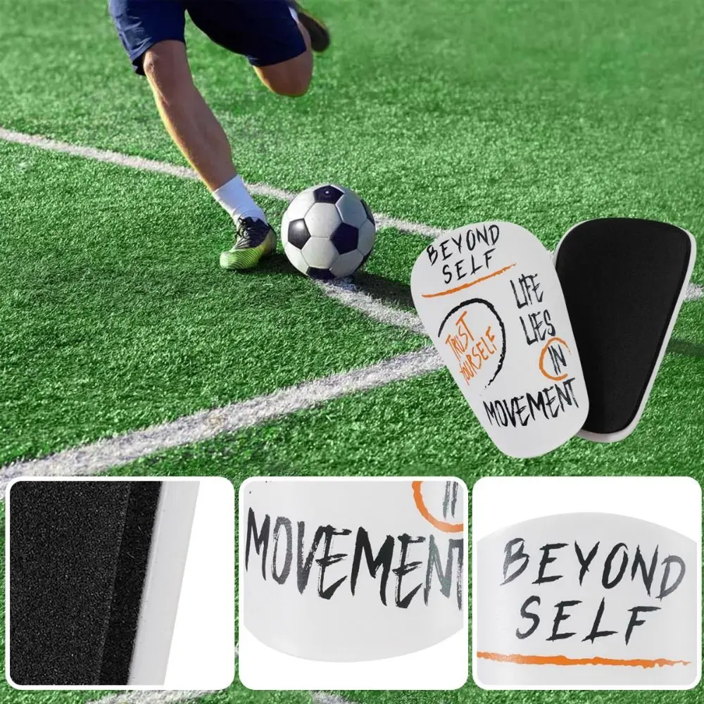 

Leg Protective Football Shin Pads Shock Absorbing EVA Thickening Training Shank Board Non-slip Lightweight Soccer Shin Guards