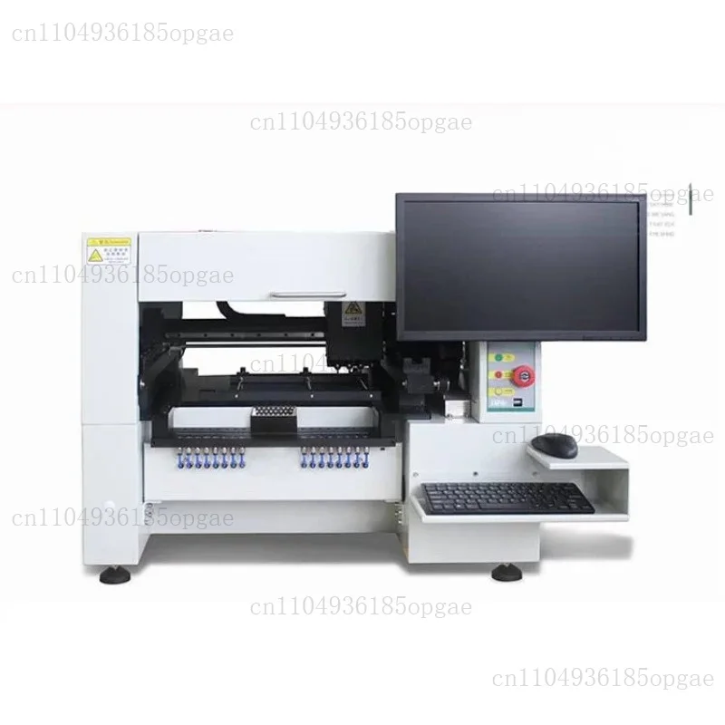Automatic 4 Headed Pick Place Machine For TVM925 With 2 Cameras Visual System And Solder Paste Mixer And Solder Paste Printer