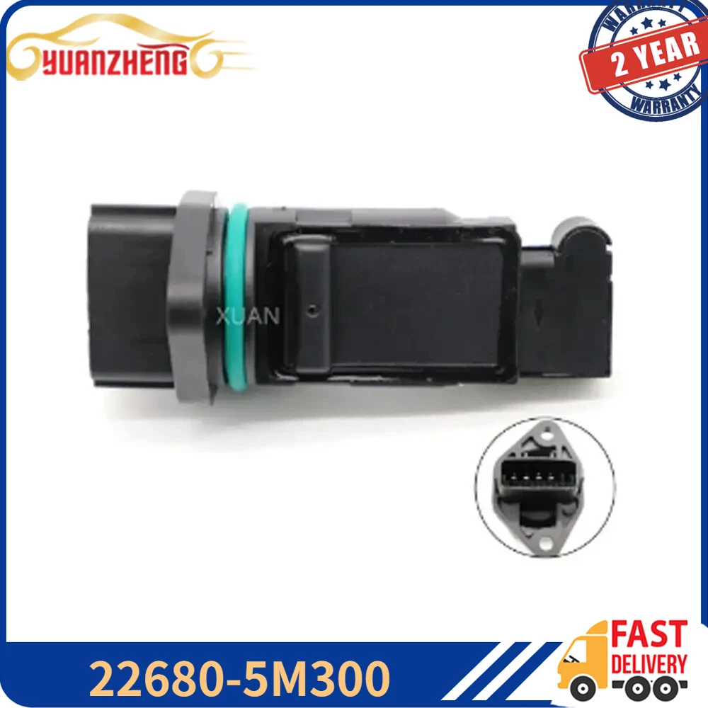 22680-5M300 MAF MASS AIR FLOW METER SENSOR For Nissan Patrol Maxima Almera X-Trail Subaru Impreza Forester Infiniti I30 G20