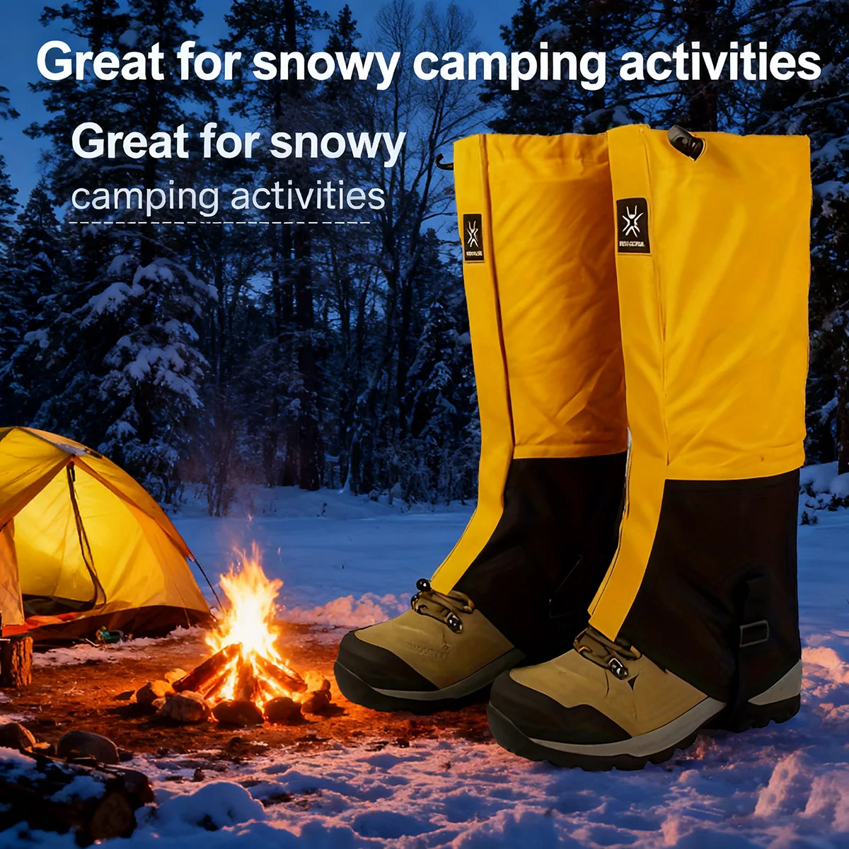 سراويل ضيقة مقاومة للماء والثلج مناسبة للتزلج ومعدات المغامرات الخارجية الشتوية مع بناء مقاوم للطقس #1