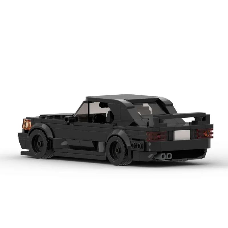 작은 입자 조립 빌딩 블록 Mercedesed-Benzed 190E EVO II 속도 Techniced 미니 자동차 차량 모델 장난감 선물