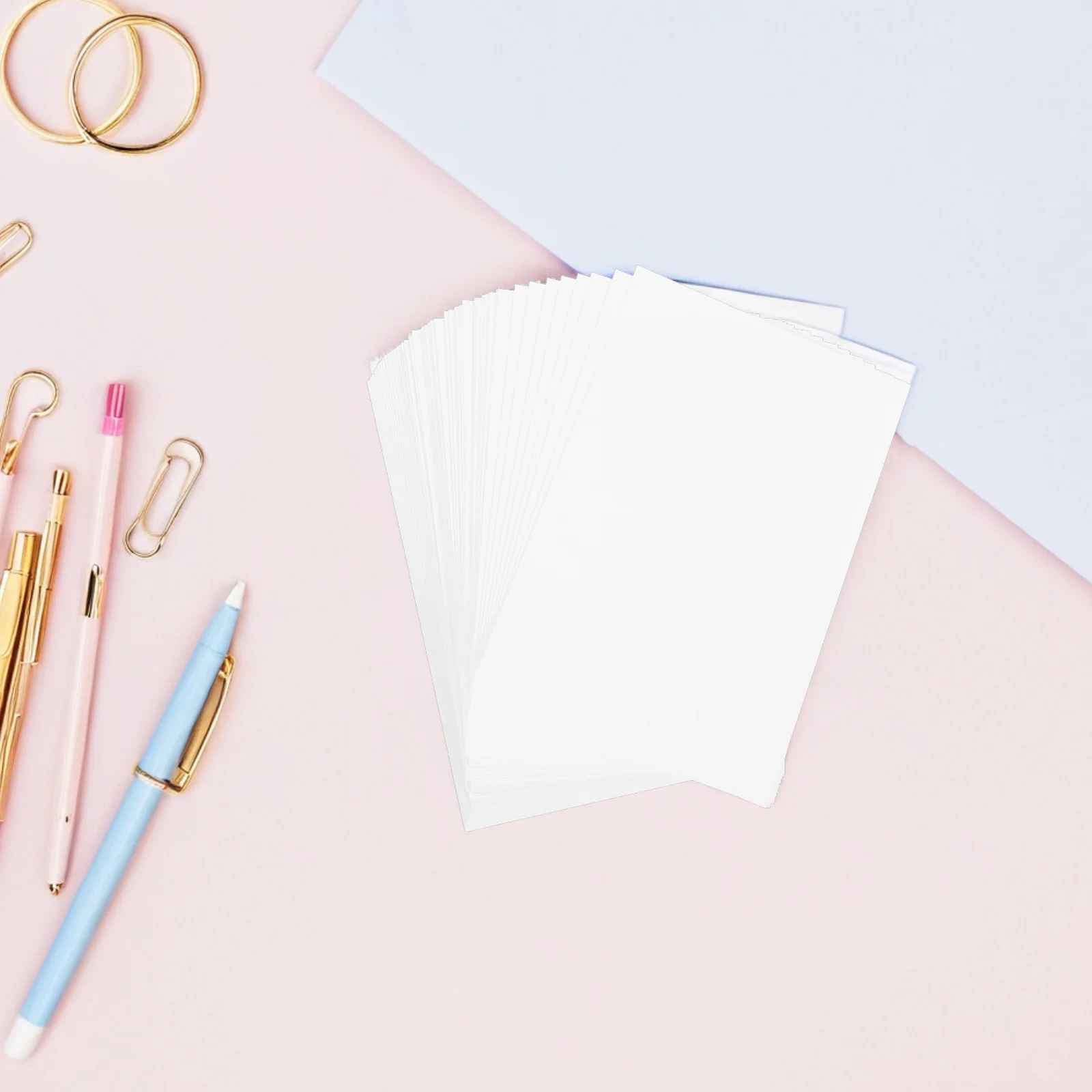 100 قطعة بطاقات مؤشر بطاقات بيضاء فارغة الثقيلة للبطاقات التعليمية وسائل تعليمية الجدول عشاء مكان بطاقات مكتب الدراسة المدرسية