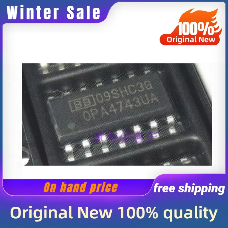 5PCS barang berkualitas asli baru OPA4743UA SOP14