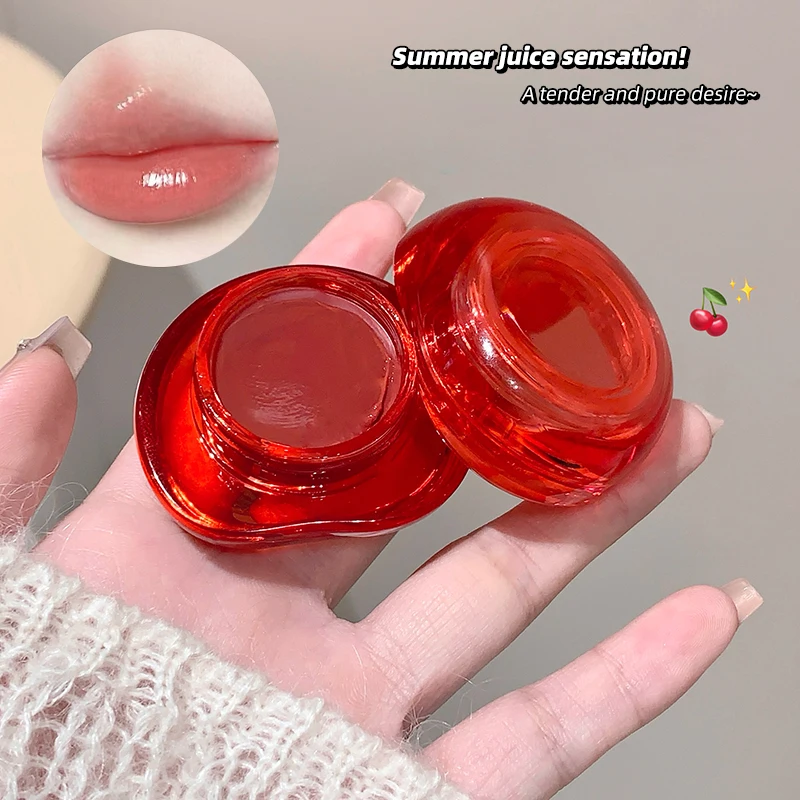 ゲゲベア 3in1 ジェリーバーム - リップ、チーク＆グローハイライター、保湿シアーティント、ベビースキン効果のためのウォーターライトデューイフィニッシュ