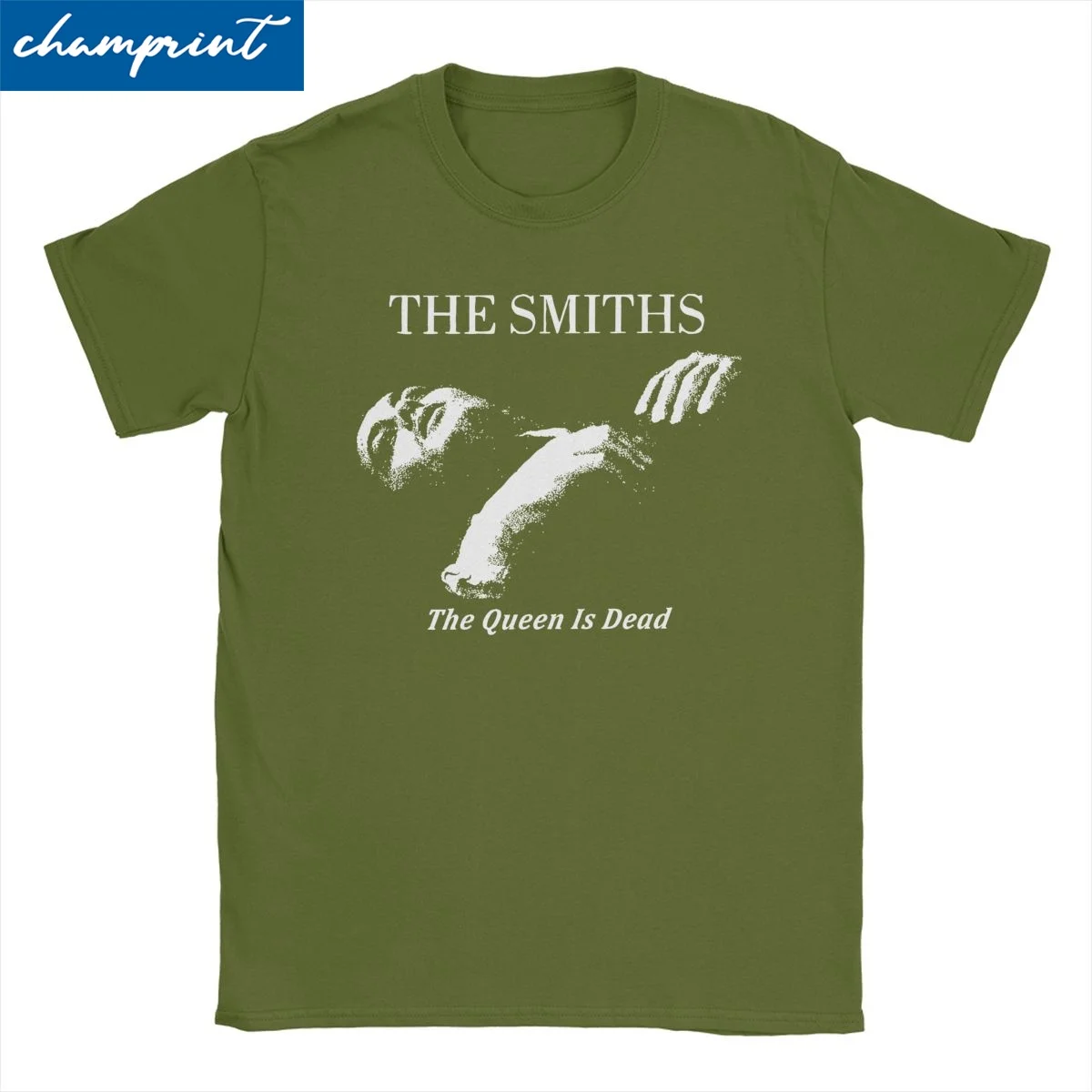 Creative The Smiths The Queen Is Dead T-Shirt Men Women\'s Pure Cotton T Shirt 1980\'s Rock Short Sleeve Tees Gift Idea Clothing