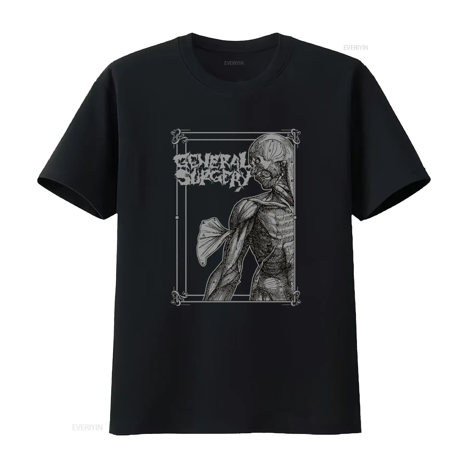 GENERAL SURGERY 'Left Hand Pathology' T Shirt Carcass Exhumed Napalm Goregind Inspired Design vintage Washed designer clothes