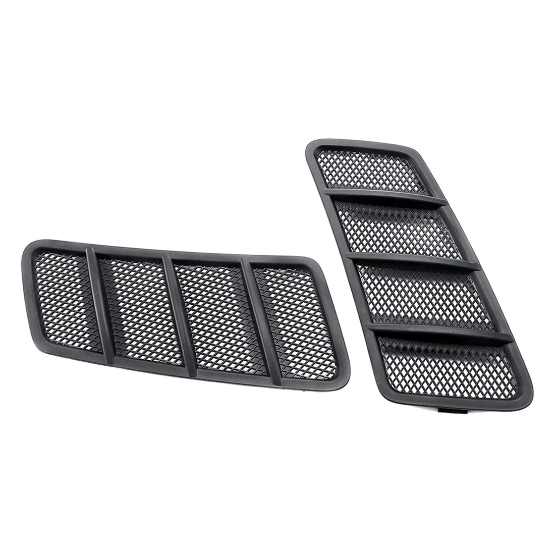 Hood Vents, Left And Right Side Air Grille Cover For Mercedes Benz W166 GL/ML-Class 2012-2015 1668800105 1668800205-Y79A