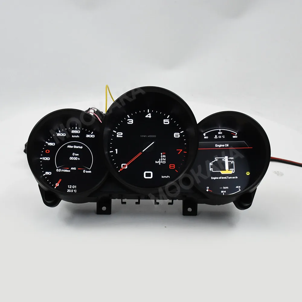 For Porsche Cayman Boxster 981.1-987.2 2005-2012 Car LCD Dashboard Digital Cluster Virtual Cockpit Instrument Speedometer