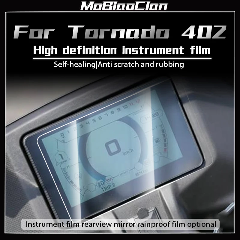 

For Benelli Tornado 402 Motorcycle Instrument Panel Protective Film High-Definition Scratch Cluster Screen Accessorie