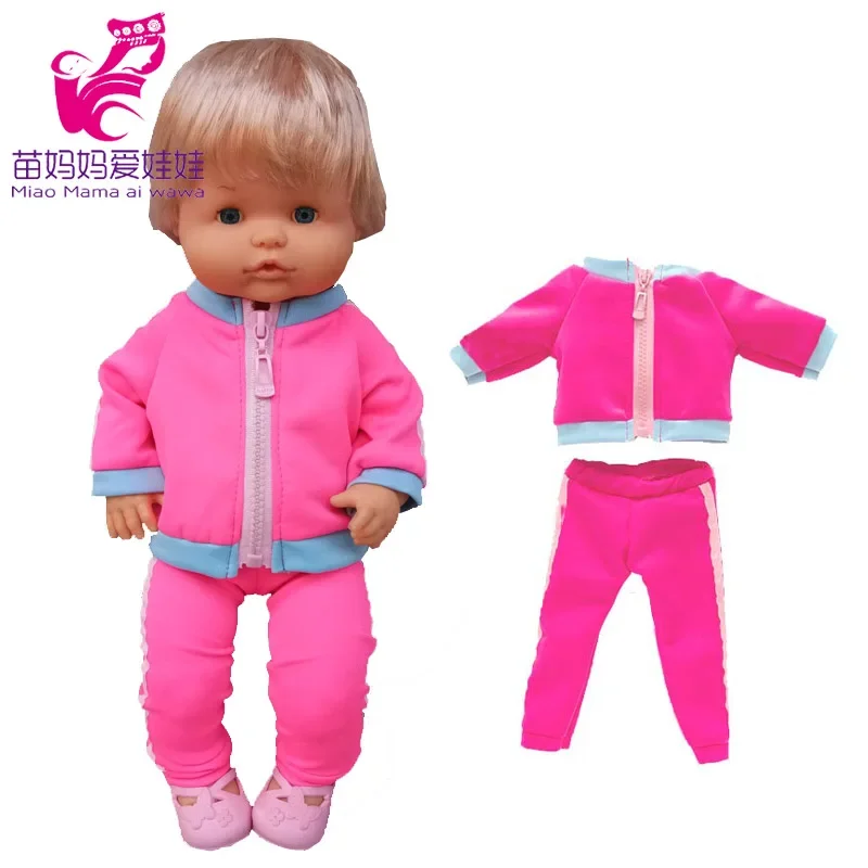 40cm Baby Doll Rompers  for 42cm Nenuco Unicorn Suit Ropa Y Su Hermanita Doll Clothes Accessories