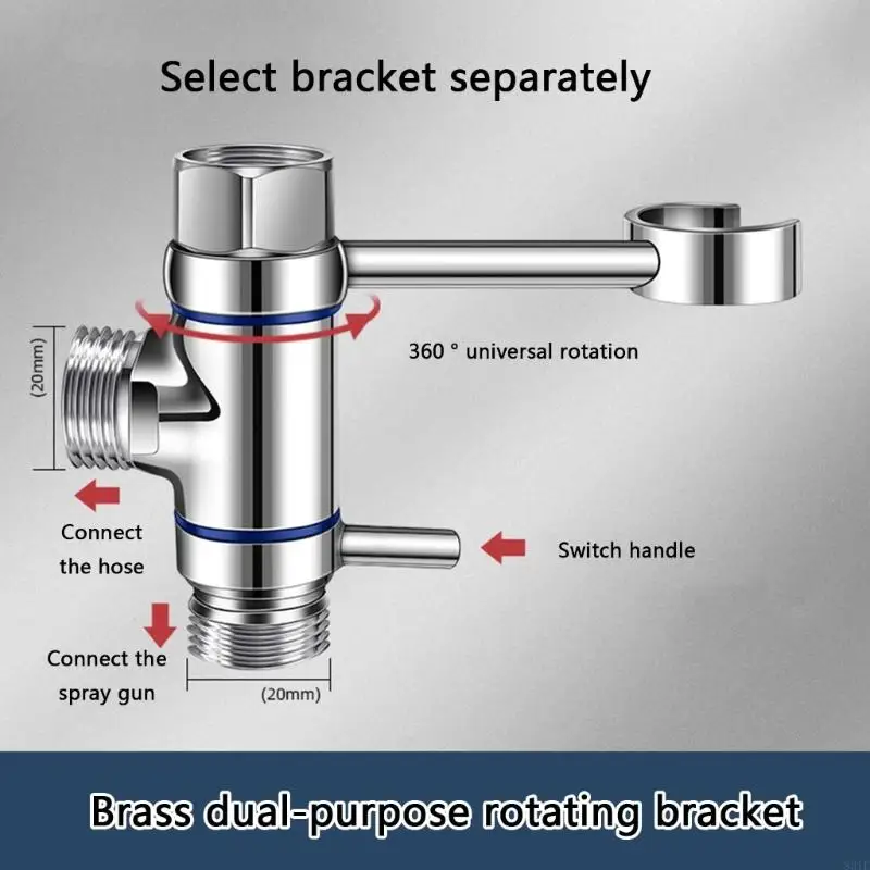 Stabile Bidet Sprayer Brackets Bidet Sprayer Rack Designs für Long Service verwenden 831F