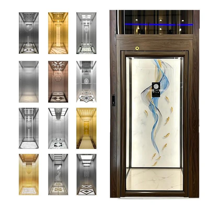 Home Residential Elevator Villa Lift Hydraulic Warehouse Cargo Elevator Lift with CE From China Manufacturer Customized
