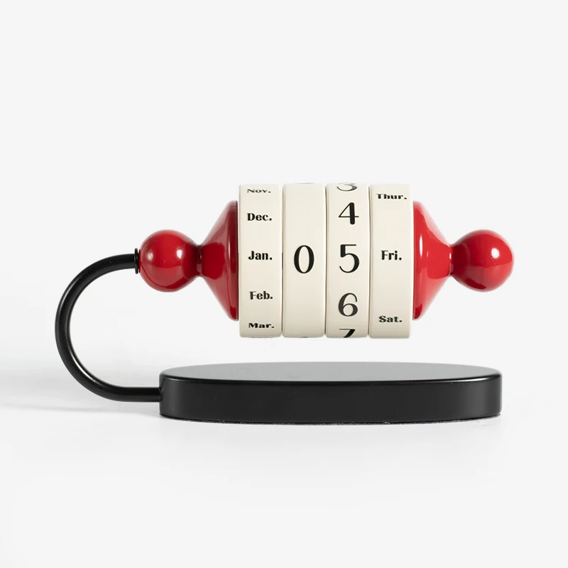 

WOZOOM Calendar Solid Wood High Quality Tabletop Decoration Gift Original Design Modern Art