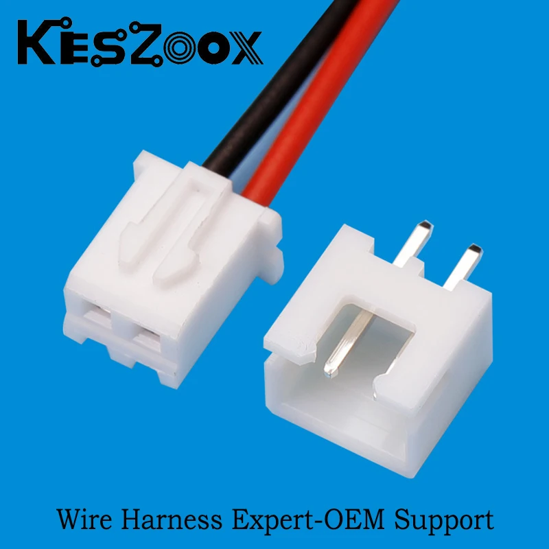 

Разъем JST XH 2,5 мм с предварительно обжимным проводом 22AWG, гнездовым корпусом, жгутом проводов печатной платы