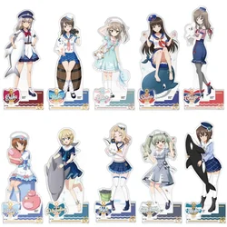 Anime Fans Gifts Girl and Chariot: Acrylic Stand river Island Peach corner Valley Apricot acrylic Desktop decoration About 15cm
