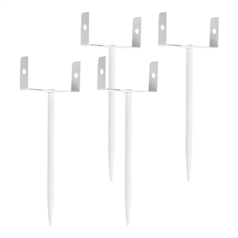 

Набор из 2 прочных железных опор для дренажа, которые можно модифицировать для защиты дренажных труб от атмосферных воздействий