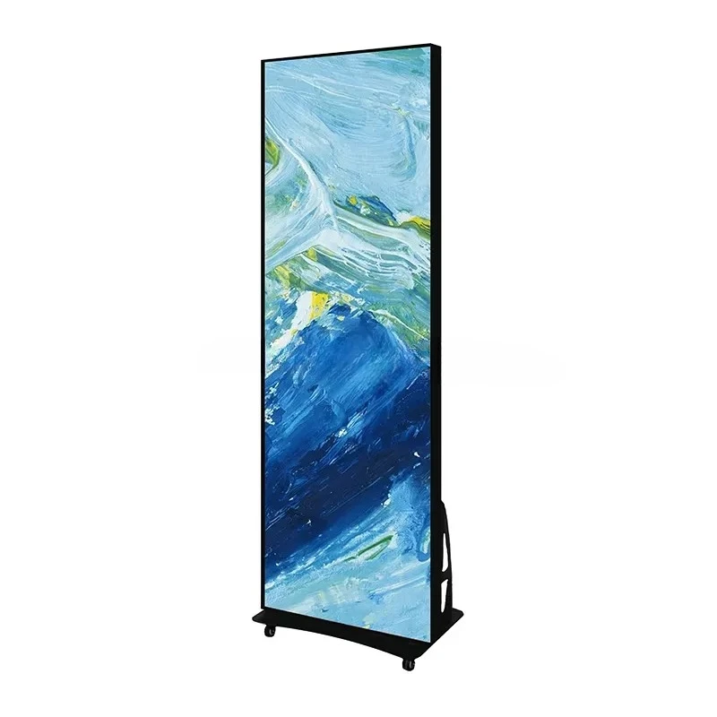 Floor Standing P2.5 Indoor Poster Style LED Display Screen LED Advertising Machine