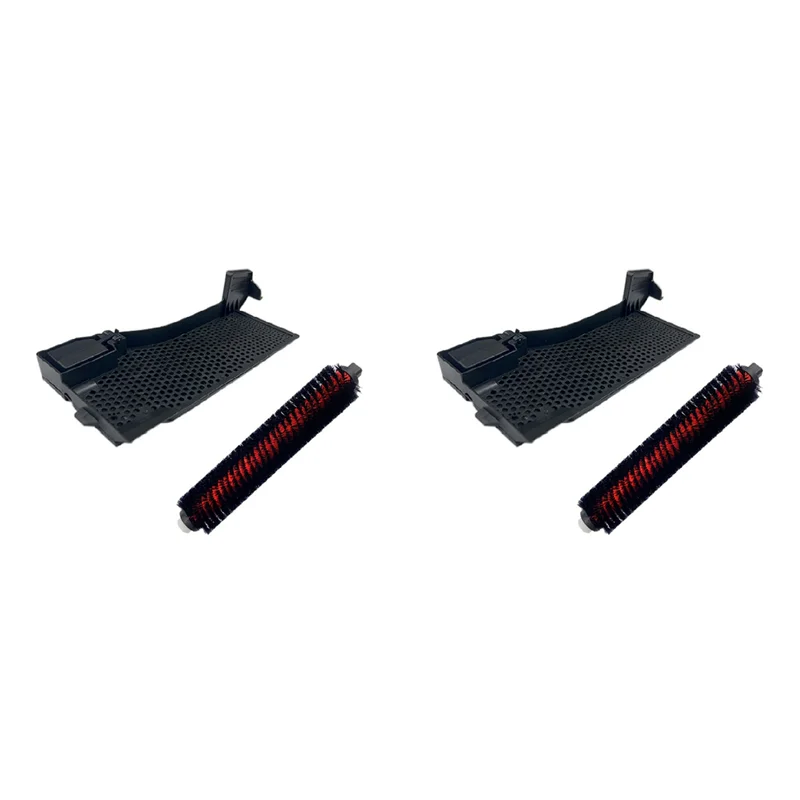 ABUD-2X لـ Roborock S7 Pro Ultra /S7 Maxv Ultra/ G10/G10S فرشاة التنظيف الذاتي عالية السرعة وأحواض مرشح المحطة الأساسية
