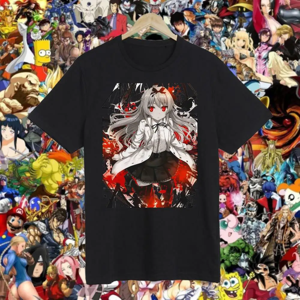 yue cute girl with red eyes Unisex T-Shirt, yue, arifureta, anime, nagumo, manga