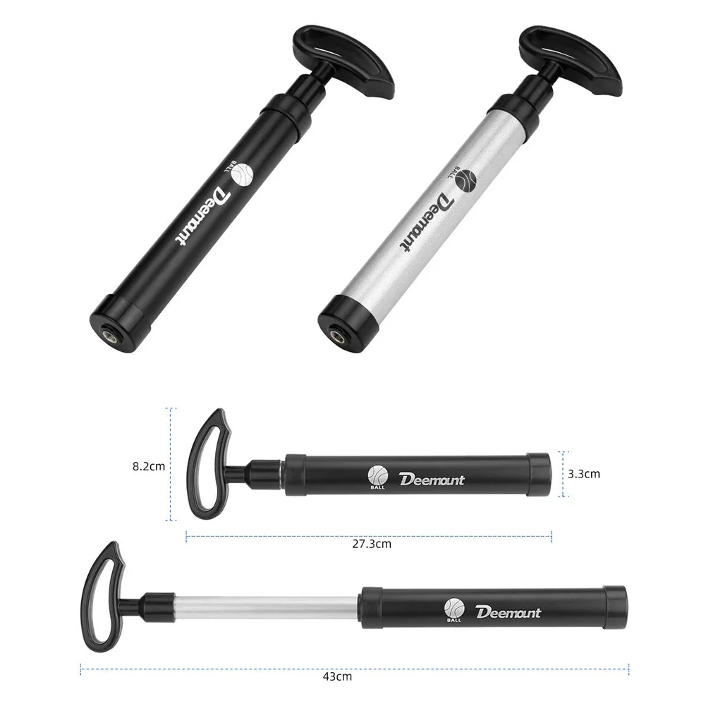 

Aluminum Alloy Bicycle Pump Portable Mini Pump Basketball Manual Pump Football Pump Bicycle Accessories