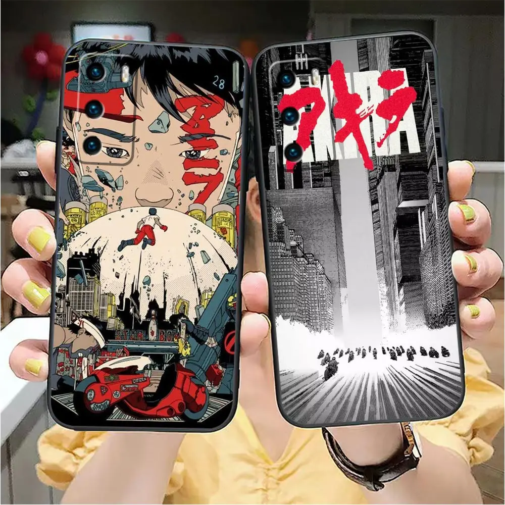 Anime A-AKIRA V-Voltron Phone Case For HUAWEI P50 P40 P30 P20 Plus MATE 40 50 30 20 20X Pro Lite Case Funda Coque Shell Capa