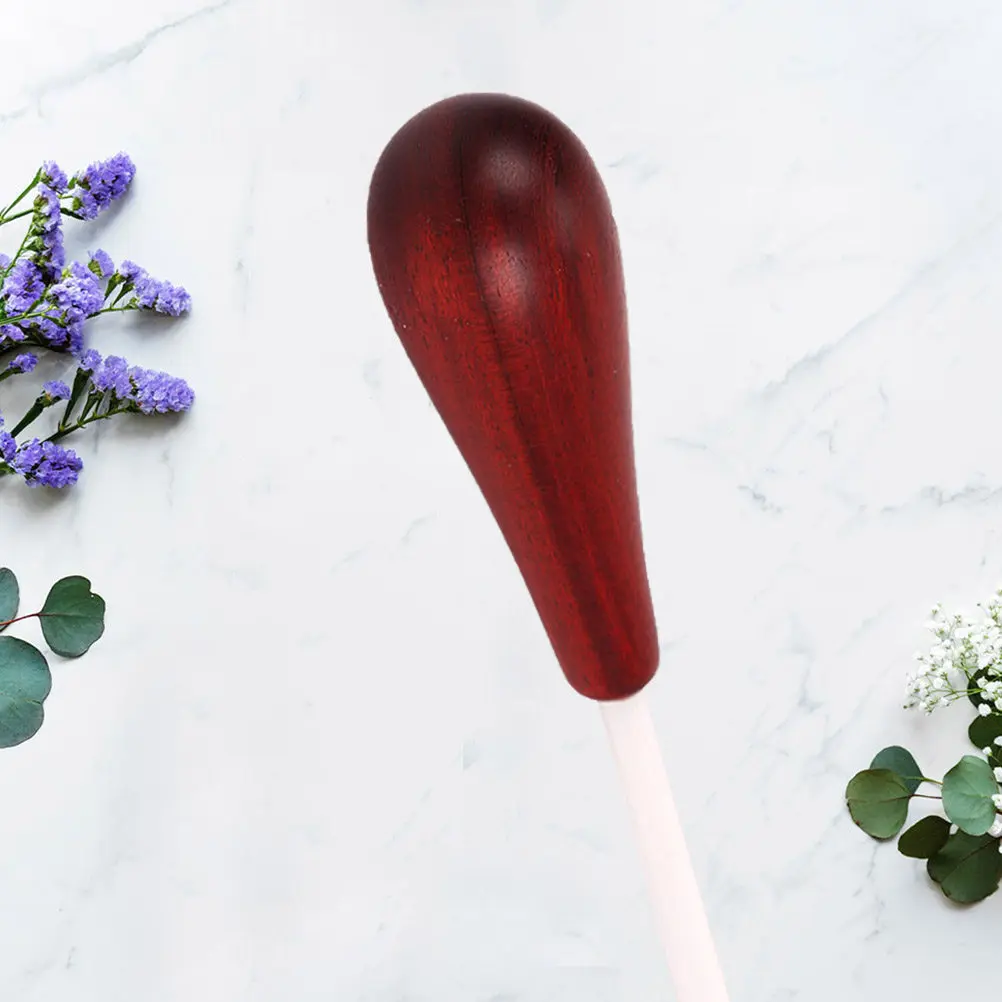 High Quality Wooden Baton for Music Conductors Orchestra Direction Balanced Easy Control Straight Even Shaft Dark Purple
