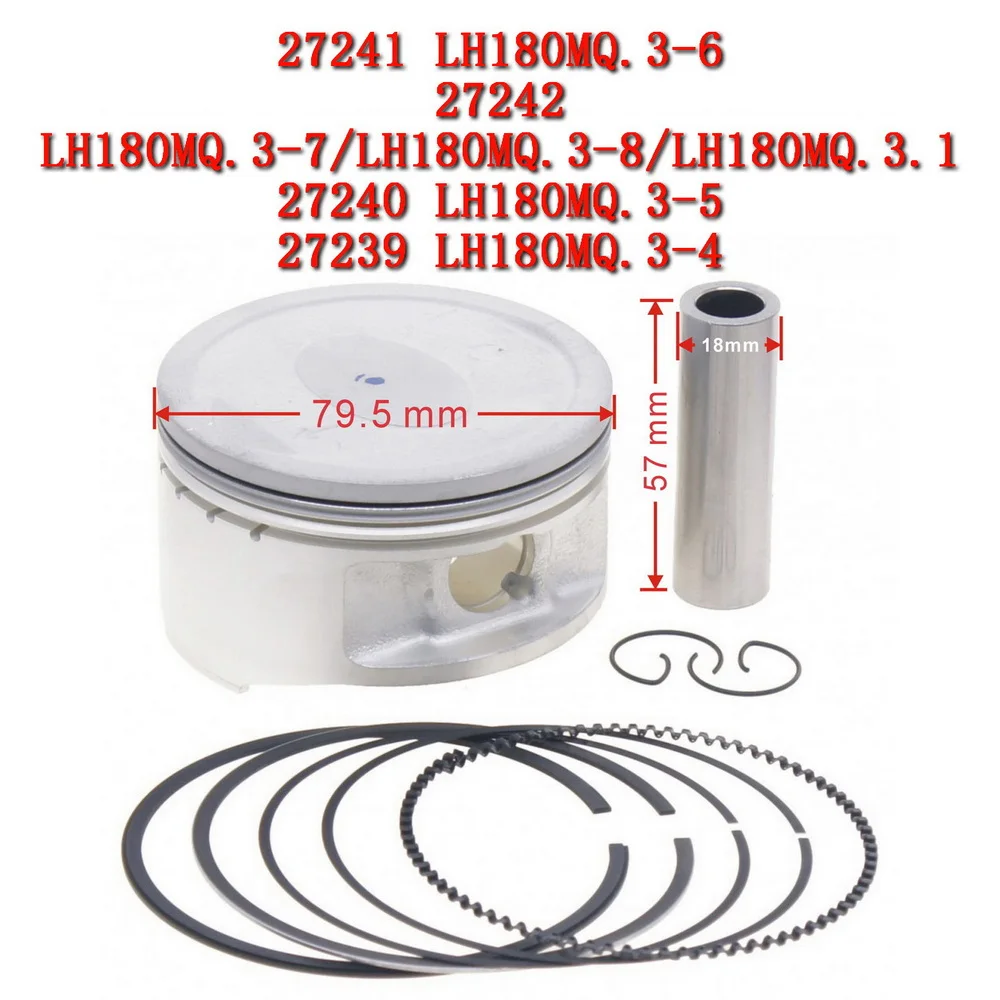 

Motorcyle Piston Assy LH400-5005 For Linhai 400cc 180 Yamaha Keeway Jinlang Feishen Scooter ATV Accesorios