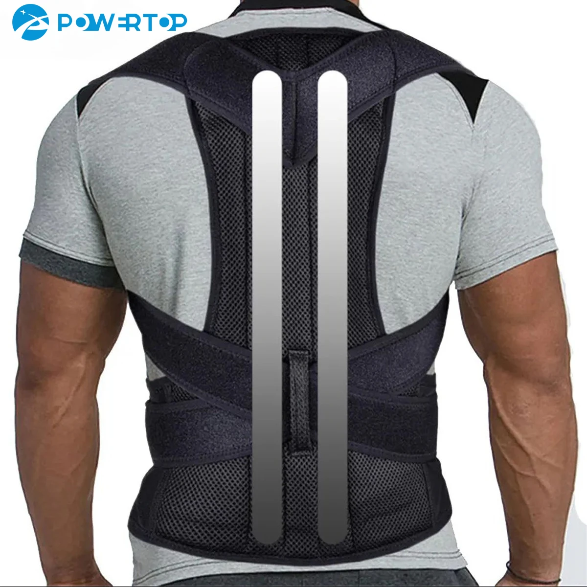 

Back Corrector Corset Magnetic Posture Corrector Straight Shoulder Brace Lumbar Support Pain Relief For Children Adult Women Men