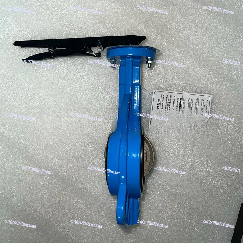 D71 Soft Seal Butterfly Valve Midline Soft Seal Clip-on Type Butterfly Valve Water Air PN10~16 DN25~DN1200