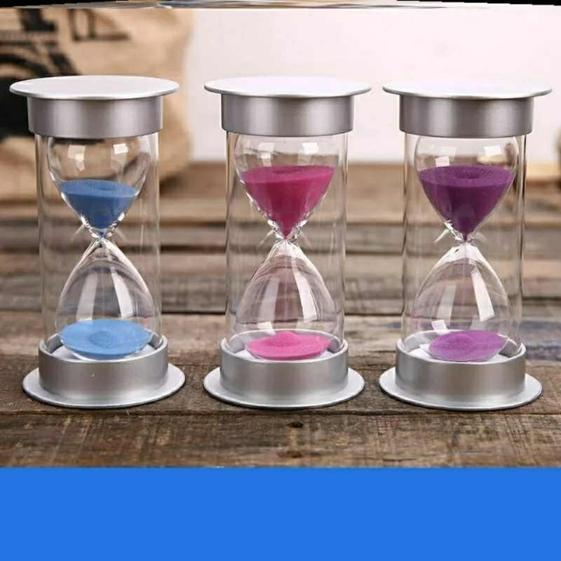 Time hourglass 30-60 minutes anti fall children's birthday gifts for boys and girls, trendy timing ornaments and accessories